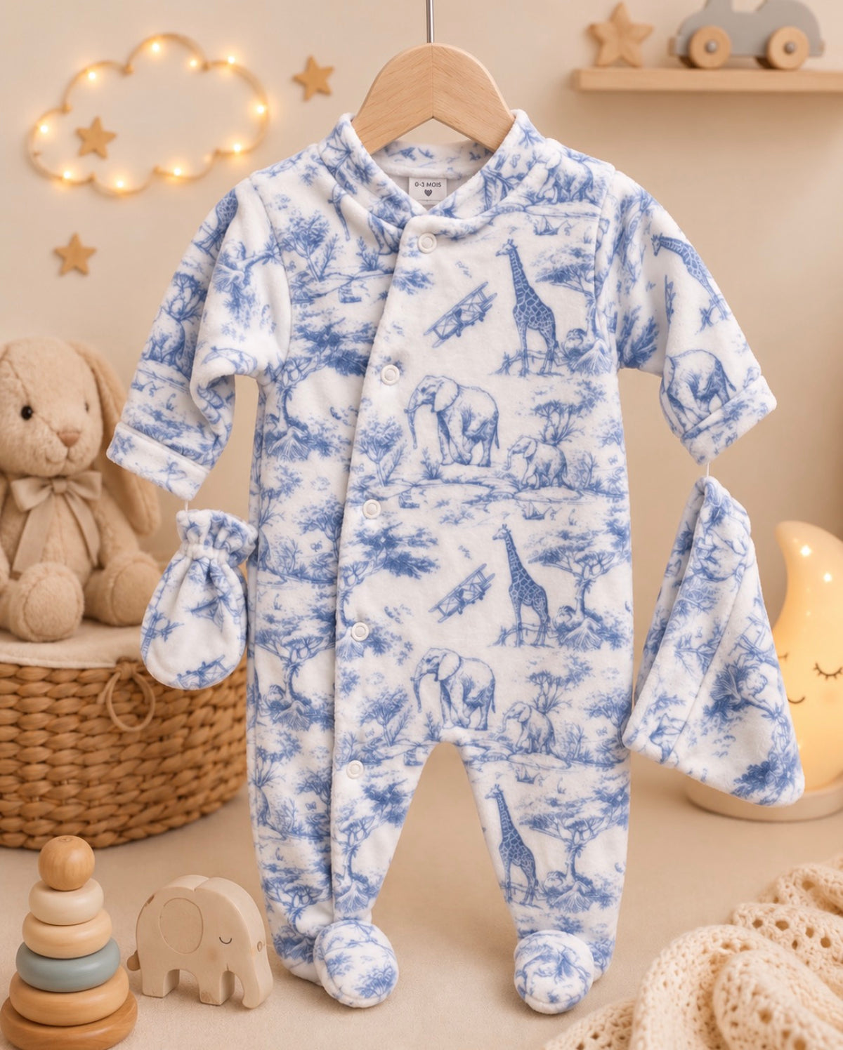 Ensemble pyjama 0-3 mois